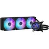 Procesoriaus aušinimo vandeniu sistema ASUS ROG STRIX LC III 360 ARGB LCD, Juodos spalvos