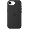 Apple iPhone 16e Silikoninis dėklas – Juodas
