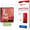 Displex Smart Glass (9H) for Samsung Z Flip7/Z Flip8, Mounting Sticker, unbreakable, Samsung, Galaxy Z Flip7/Z Flip8, Dry application, Break resistant, Dirt resistant, Scratch resistant, Transparent, 1 pc(s)