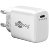 Goobay Apvalus | 65406 Mini USB-C PD GaN greitasis įkroviklis (20 W)