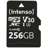 „Intenso Micro SDXC 256GB C10 UHS-I Professional“ + adapteris