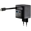 POWER ADAPTER 1XUSB-A/1XUSB-C/Juodas 7806520 INTENSO