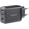 Intenso 7806510 adapter zasilający/ inwentor Wewnętrzna 65 W Juodas