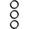 Panzer Glass Apsauginis stiklas 5D Samsung Galaxy S24 Plus PanzerGlass Hoops kameros apsauga Hoop Optic Rings (1208) juodos saplvos