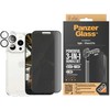 Panzer Glass PanzerGlass Privacy Bundle 3in1 dėklas telefonui skaidrus Case + Privacy Glass + Camera Protector Apple iPhone 15 Pro