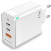 Įkroviklis Pedea PEDEA Schnellladegerät „Triple“ 65W GaN USB-C (PD) USB-A, baltas
