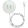 Atminties kortelė „Įkroviklis Pedea PEDEA“ belaidis magnetinis įkrovimo kilimėlis 15 W - USB-C, sidabrinis/baltas