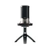 CHERRY UM 6.0 ADVANCED USB MIC - FOR STREAMING/OFFICE Sidabrinis/BLAC