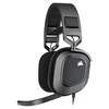 Žaidimų ausinės Corsair HS80 RGB Carbon, Juodos