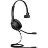 Ausinės - Jabra Evolve2 40 SE UC Mono (patobulinta triukšmo izoliacija, 3 mikrofonai)