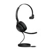 „Jabra Evolve2 50 Mono Bluetooth“ ausinės, 4 mikrofonai, USB-C prievadas, sertifikuotas „MS Teams“, aktyvus triukšmo slopinimas