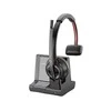 Plantronics Poly | Ausinės | Savi, W8210/A 3 in 1, Dect | Su mikrofonu | Belaidės | su lankeliu ant galvos | Bluetooth | Juodas
