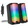 Kompiuterio kolonėlės Speedlink - TONOS RGB žaidimų stereo garsiakalbis, juodas