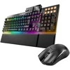 be quiet! Dark Mount Linear + Dark Perk Sym Gaming Bundle bestehend aus be quiet! Maus und Klaviatūra