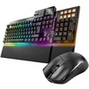 be quiet! Dark Mount Silent Tactile Klaviatūra - Klaviatūra žaidimams mit geschmierten Taktilen Switches, 3 Schicht-Dämmung, Media Dock und entfernbarem Numm