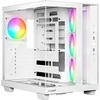 be quiet! Light Base 500 LX PC Case, Mid Tower, ATX, ARGB, Tempered Glass – baltas