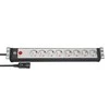 Brennenstuhl Premium-Line maitinimo juostelė 8 lizdai 3 m sidabro spalvos (1156057128)
