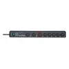 Brennenstuhl Secure-Tec 19.500A, 8xCEE 7/4, 1xCEE 7/7, 3m, juodas 1159490936 / GT-636
