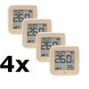 Bundle 4x Shelly H&T Gen.3 Temperatur- & Luftfeuchtigkeitssensor - Temperatur und Luftfeuchtigkeitssensor mit WLAN und Bluetooth - in der Farbe "Moch