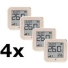 Bundle 4x Shelly H&amp;T Gen.3 Temperatur- &amp; Luftfeuchtigkeitssensor - Temperatur und Luftfeuchtigkeitssensor mit WLAN und Bluetooth - in der Farbe "Ivor