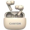 Ausinės Canyon OnGo ANC TWS-10, Kreminės spalvos