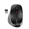 CHERRY MW 8C ERGO - Pelė - 2.4 GHz, Bluetooth 4.0 - Juodas