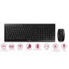 CHERRY STREAM DESKTOP RECHARGE - Klaviatūra ir pelė - QWERTZ - Deutsch - Juodas