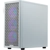 „Cooler Master Elite 502“ kompiuterio korpusas, „Midi-Tower“, ATX, ARGB, grūdintas stiklas - baltas
