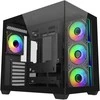 „Cooler Master Elite 681“ korpusas, ATX, permatomas šoninis skydelis, 4x 120 mm ARGB ventiliatoriai, juodas