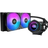 Cooler Master Chłodzenie wodne cpu masterliquid core nex 240 argb juoda