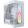 „Corsair FRAME 4500X RS-R ARGB“ korpusas, „Mid-Tower“, E-ATX, grūdintas stiklas – Baltas