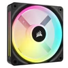 Vienas CORSAIR iCUE LINK QX120 RGB 120 mm magnetinio kupolo ventiliatorius
