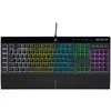 Žaidimų klaviatūra Corsair K55 RGB Pro su 5 zonų RGB pašvietimu, DE išdėstymas