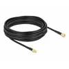 DLC DeLOCK 10m SMA m/f bendraašis kabelis CFD200 Juoda