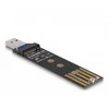 Kieszeń Delock DELOCK Combo Konverter für M.2 NVMe PCIe/SATA SSD USB 3.2
