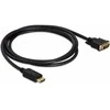 DELOCK Cable Displayport > DVI 24+1 m/m 2m