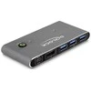 „Delock“ „DisplayPort KVM“ jungiklis, 8K, 30 Hz, su USB, 5 Gbps