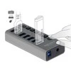 Delock External SuperSpeed USB Hub su 7 prievadais + jungikliu