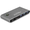 „DeLOCK“ HDMI KVM jungiklis 8K 60 Hz su USB 5 Gbps, 7680 x 4320 pikselių, 8K Ultra HD, antracito spalvos