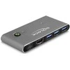 „DeLOCK“ HDMI KVM jungiklis 8K 60 Hz su USB 5 Gbps, 7680 x 4320 pikselių, 8K Ultra HD, antracito spalvos