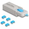 Delock Type-C™ Port Blocker Set für Type-C™ Buchsen 5 Stück + Verschlusswerkzeug