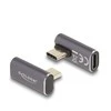 Delock USB-C kampiniai adapteriai pora