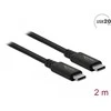 Delock USB4™ 20 Gbps laidas 2 m