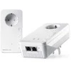 Maršrutizatorius Zebra „devolo Magic 2 WiFi 6 Powerline“ pradinis rinkinys: 1 x „devolo Magic 2 WiFi 6“ adapteris, 1 x „devolo Magic 2 LAN“ adapteris
