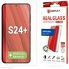 E.V.I. DISPLEX tikras stiklas + dėklas „Samsung Galaxy S24+“
