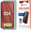 Samsung Galaxy S24/S25 Full Cover 3D Privacy Glass By Displex Juodas
