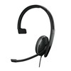EPOS ADAPT 135T USB-C II Laidinės vienpusės ausinės, 3,5 mm lizdas, USB-C jungtis, „Microsoft Teams“ sertifikuota, UC