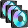 FRACTAL DESIGN Lüfter Dynamic 3-12 RGB Juodas 3-Pack