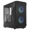 Fractal Design | Focus 2 | Side window | RGB Juodas TG Clear Tint | Midi Tower | ATX