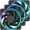 „Fractal Design“ | Kompiuterio ventiliatorius, 3 vnt. pakuotė | „Momentum 12 RGB“